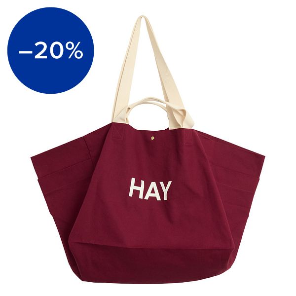 Weekend bag, large, burgundy