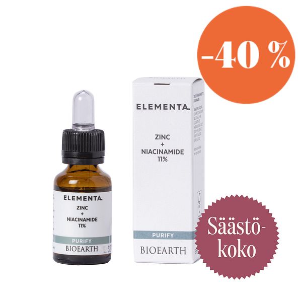 Elementa Niacinamide 10 % + Zinc 1 % boosteri 30 ml