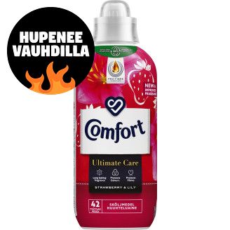 Huuhteluaine Comfort 762 ml Ultimate Care Strawberry & Lily Kiss