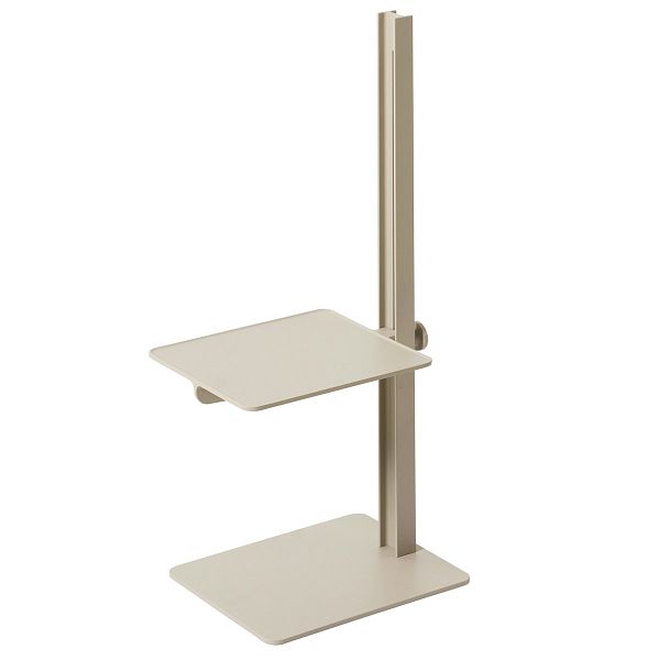 Museum side table, beige