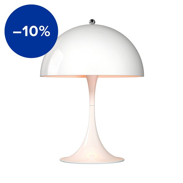 Panthella 250 table lamp, white