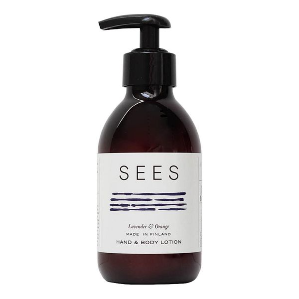Hand and body lotion, lavender - orange