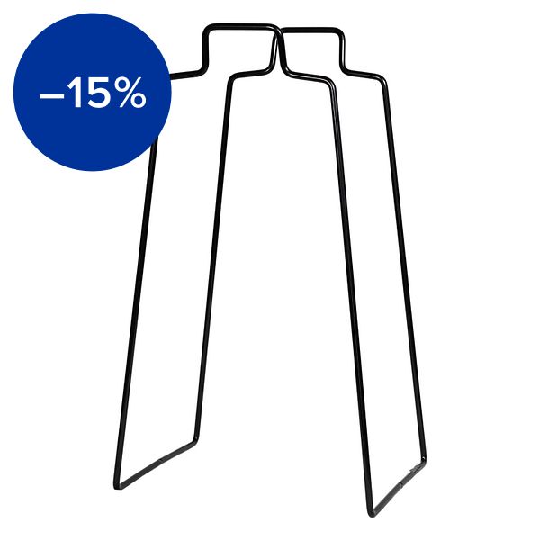 Helsinki bag holder, black