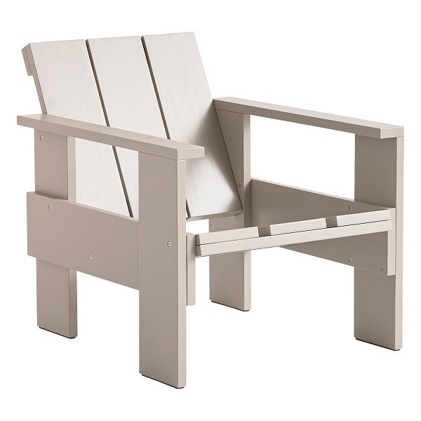 Crate lounge chair, London fog