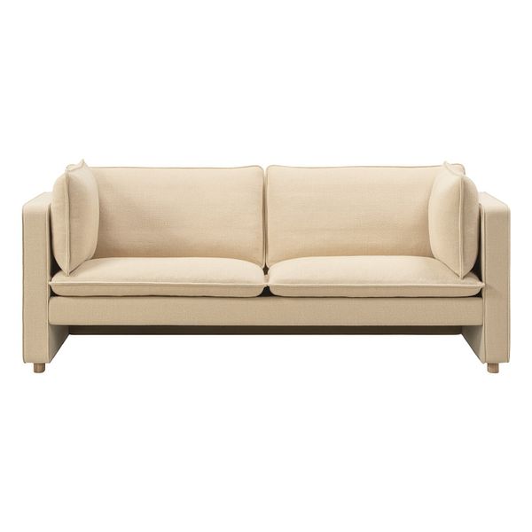 Jota sofa, 2-seater, light oiled oak - Vidar 323