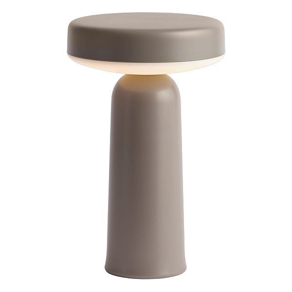 Ease portable lamp, taupe