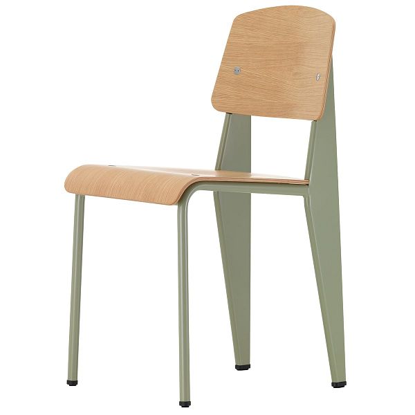 Standard chair, Prouvé Gris Vermeer - oak
