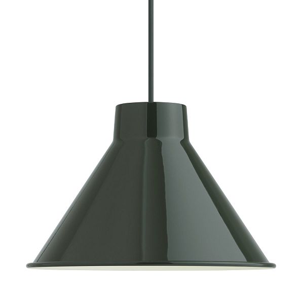 Top pendant lamp, 28 cm, dark green