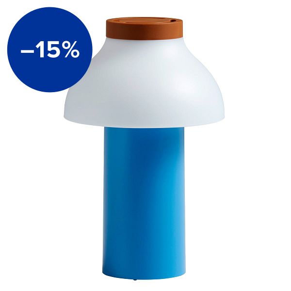 PC Portable table lamp, sky blue
