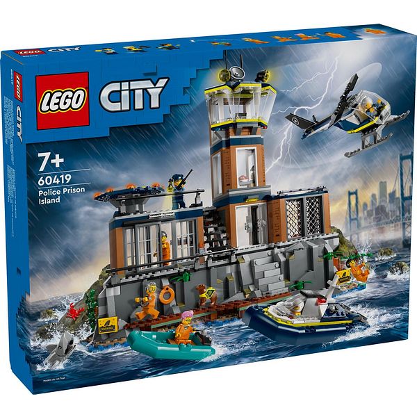 LEGO CITY POLICE 60419 POLIISIVOIMIEN VANKISAARI