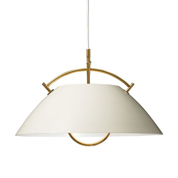 Wegner pendant, white - gold