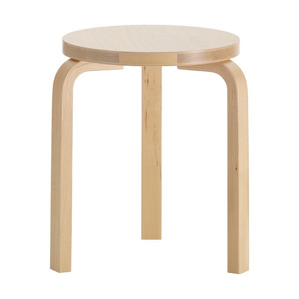 Aalto stool 60, wild birch