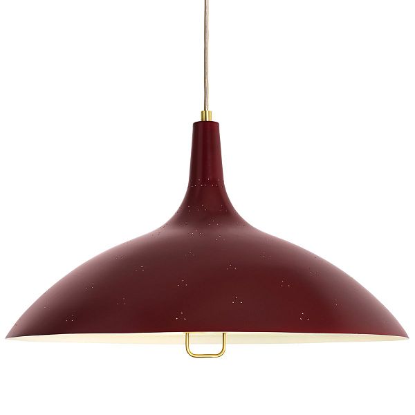 Tynell 1965 pendant, bordeaux