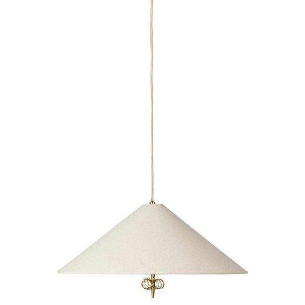 Tynell 1967 pendant, 56 cm, brass - canvas