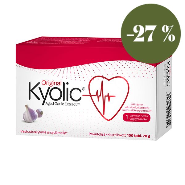 Kyolic -valkosipulitabletit, 70 g