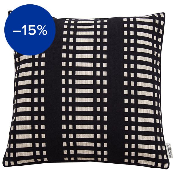 Nereus cushion cover, black