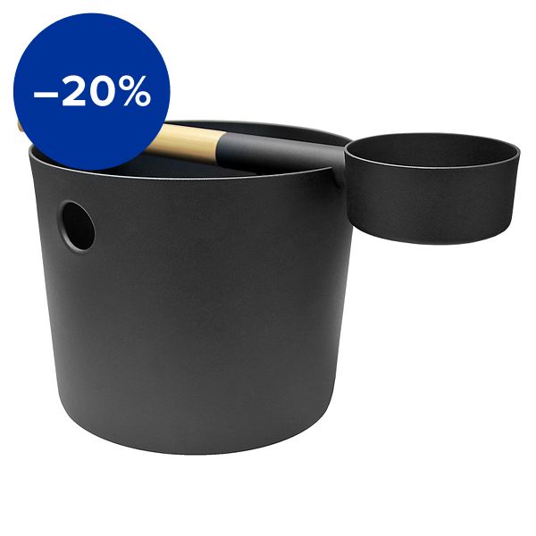 Bucket and Ladle, black