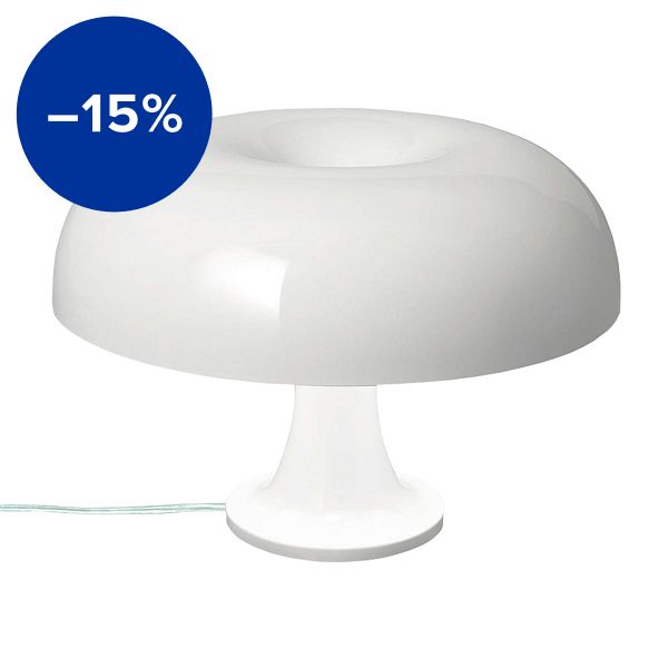 Nessino table lamp, white