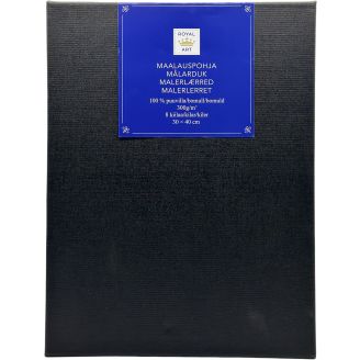 Maalauspohja Royal Art 30 x 40 cm musta