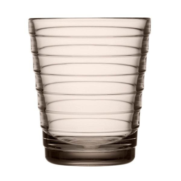 Aino Aalto tumbler 22 cl, 2 pcs, linen