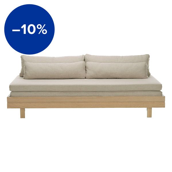 Day&Night sofa bed, oak - beige Hopper 51