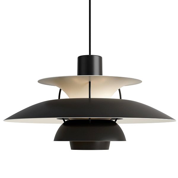 PH 5 Monochrome pendant, black