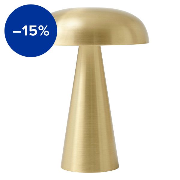 Como SC53 portable table lamp, brass