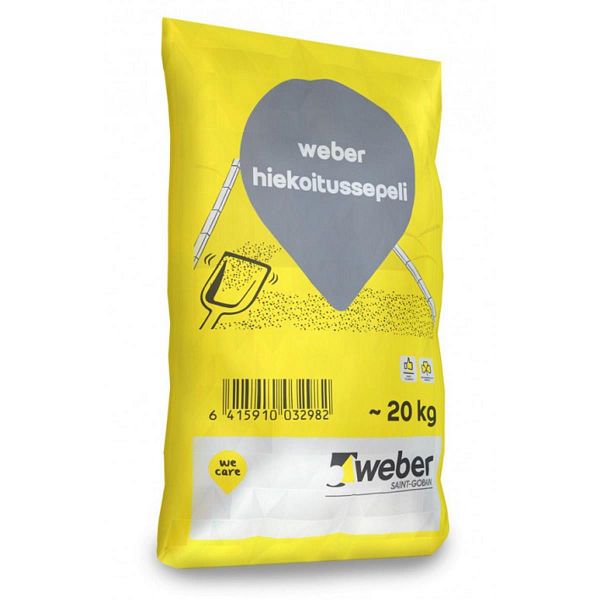 HIEKOITUSSEPELI 20KG WEBER Hiekoita tehokkaasti ja lopeta liukkaus