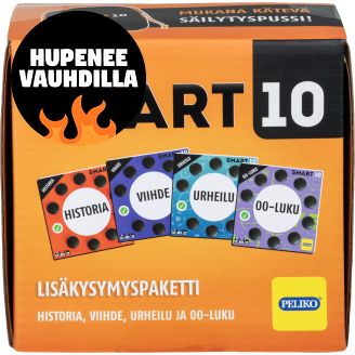Kysymyskortit Smart10 combo 4 kpl ja säilytyspussi