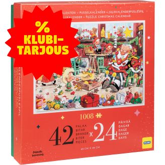 Palapelijoulukalenteri Mauri Kunnas