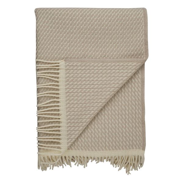 Mello throw, 150 x 210 cm, warm grey