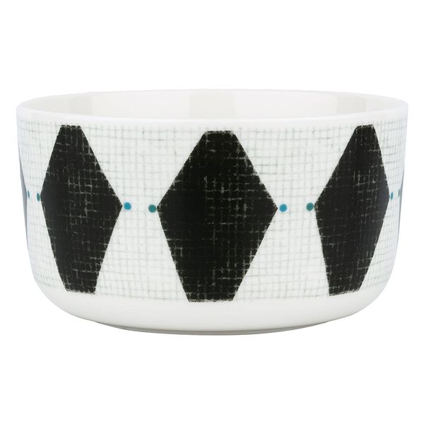 Oiva - Espinela bowl, 5 dl, white - coal - sage - petrol