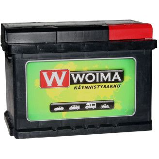 Käynnistysakku Woima SMF 62 Ah
