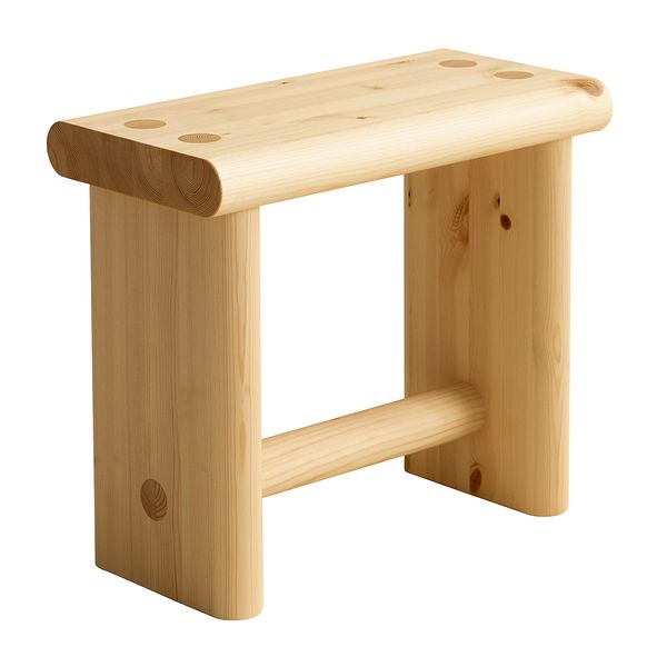 002 Ast stool, pine