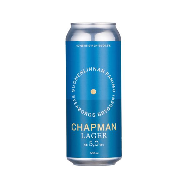 SUOMENLINNAN PANIMO CHAPMAN LAGER 5,0% 12/50CL 12-PACK