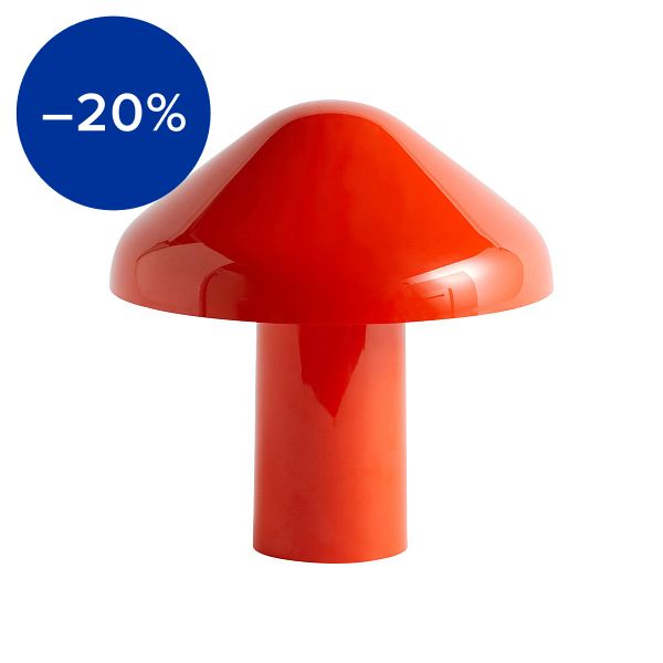 Pao Portable table lamp, red