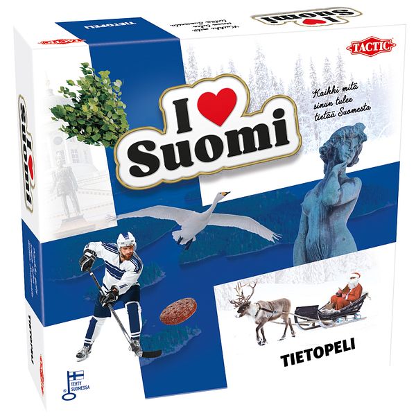 I love Suomi Tietopeli