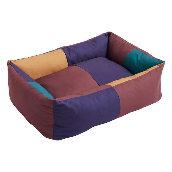 HAY Dogs bed, L, burgundy - green