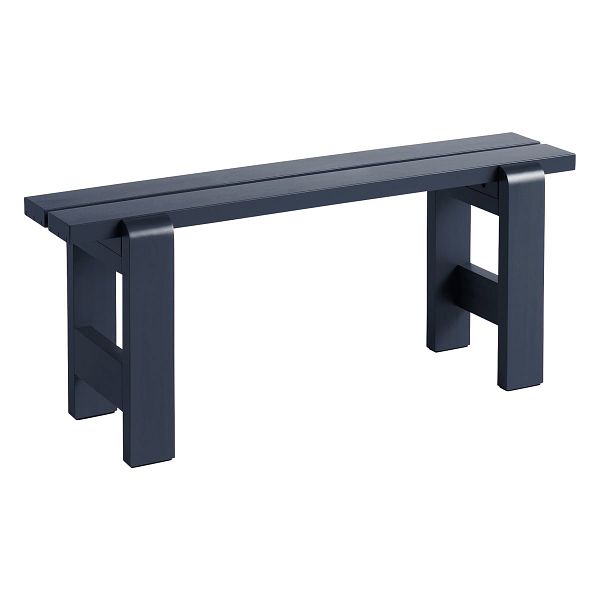 Weekday bench, 111 x 23 cm, steel blue
