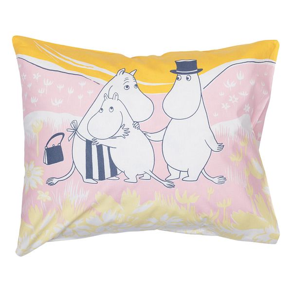 Moomin pillowcase, 50 x 60 cm, Family time