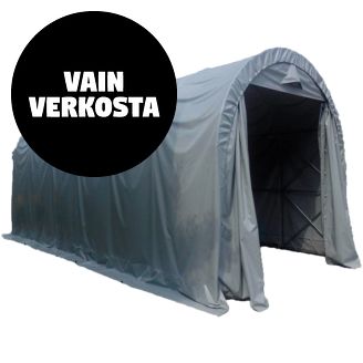 Kaaritalli 4,5x9m 500g harmaa