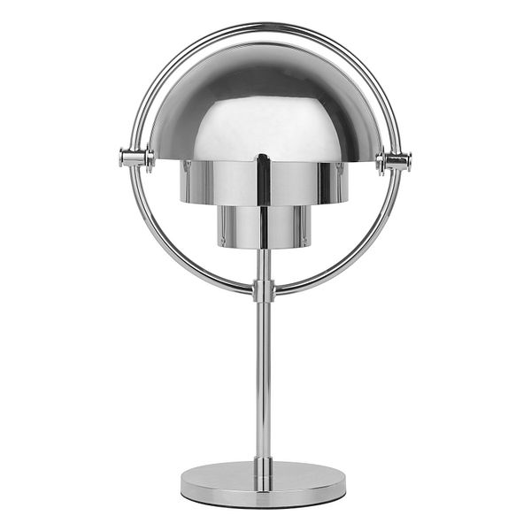 Multi-Lite portable table lamp, chrome