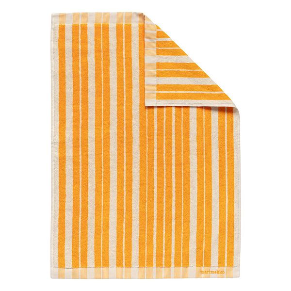 Raide hand towel, 50 x 70 cm, saffron - cream