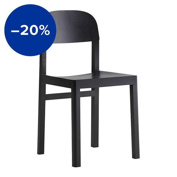 Workshop chair, black