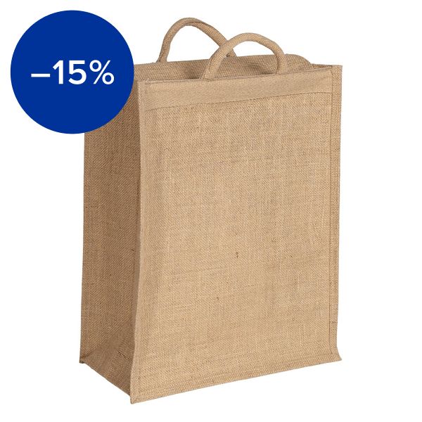 Helsinki jute bag, beige