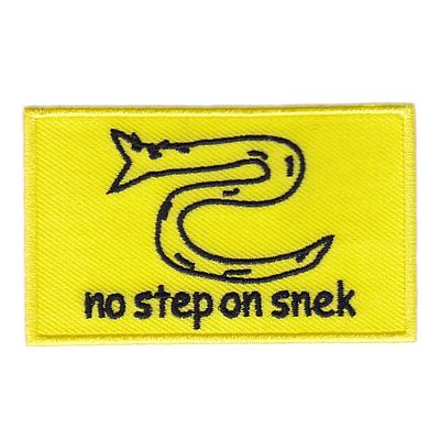 Varusteleka No Step On Snek moraalimerkki
