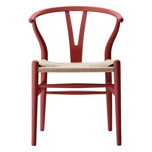 CH24 Wishbone chair, soft Falu - natural cord