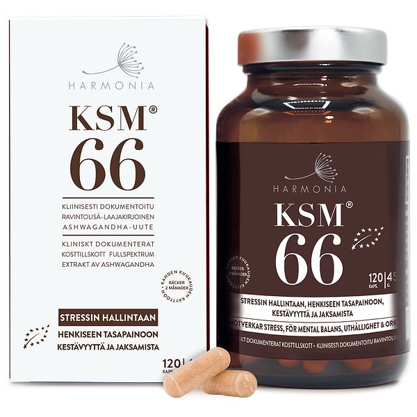 KSM66-ashwagandhakapselit, 45 g