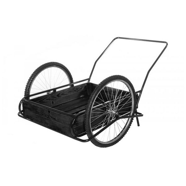 Maitokärry musta Lavan ulkomitat 84x65x14cm