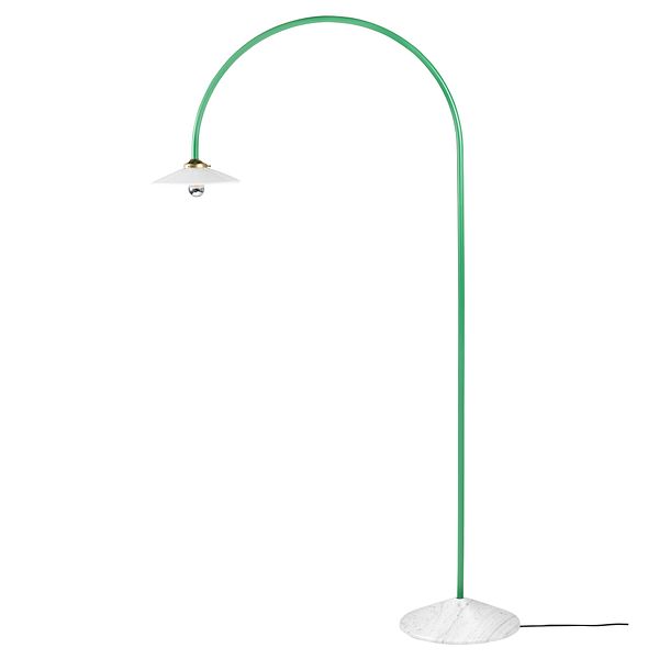 Standing Lamp Marble N°2, green
